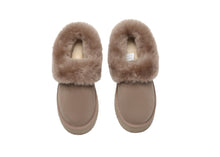 Load image into Gallery viewer, SALE. Fluffy Collar Platform Slippers