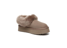 Load image into Gallery viewer, SALE. Fluffy Collar Platform Slippers