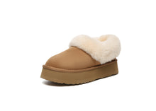 Load image into Gallery viewer, SALE. Fluffy Collar Platform Slippers