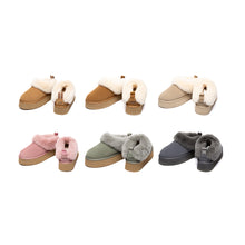 Load image into Gallery viewer, Fluffy Ankle Platform Slipper