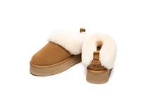 Load image into Gallery viewer, Fluffy Ankle Platform Slipper