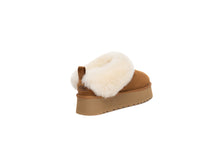 Load image into Gallery viewer, Fluffy Ankle Platform Slipper