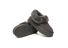 Load image into Gallery viewer, SALE. Fluffy Collar Platform Slippers