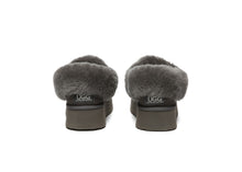 Load image into Gallery viewer, SALE. Fluffy Collar Platform Slippers